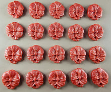 20 x Edible 3D 20mm flower flowers icing toppers, cake cupcakes decorations T028