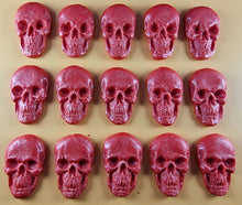 15 x Edible 3D 42mm Skulls, Skull icing toppers, cake cupcakes decorations T040