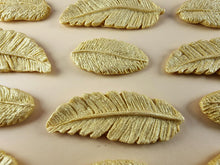 20 x Edible 3D 50mm Feather Set, icing toppers, cake cupcakes decorations T075