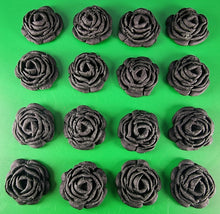 16 x Edible 3D 30mm roses rose flowers icing toppers, cake cupcakes decorations T010