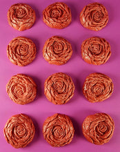 12 x Edible 3D 36mm large roses rose flowers icing toppers, cake cupcakes decorations T013
