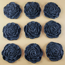 9 x Edible 3D 40mm Rose Flowers icing toppers, cake cupcakes T130