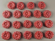 20 x Edible 3D 20mm flower flowers icing toppers, cake cupcakes decorations T021