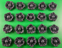 20 x Edible 3D 20mm flower flowers icing toppers, cake cupcakes decorations T032