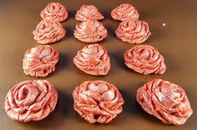 12 x Edible 3D 34mm large roses rose flowers icing toppers, cake cupcakes decorations T011