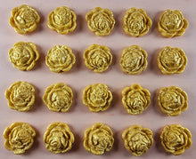 20 x Edible 3D 20mm flower flowers icing toppers, cake cupcakes decorations T029