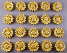 20 x Edible 3D 22mm flower flowers icing toppers, cake cupcakes decorations T030