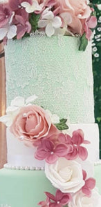 1 x Simply Heaven Edible Ready Made Cake Lace 47 colours made from mat 5 *