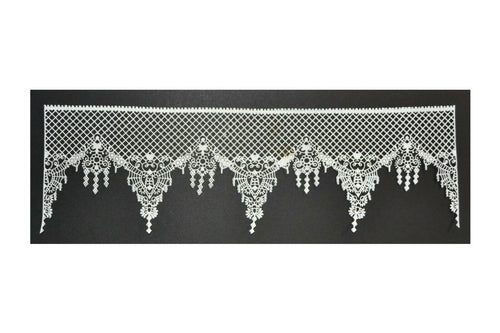 1 x Simply Heaven Edible Ready Made Cake Lace made from mat 79 *