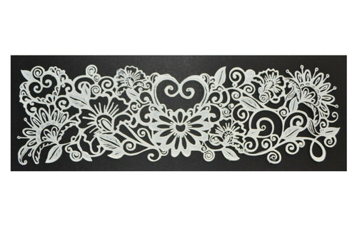 1 x Simply Heaven Edible Ready Made Cake Lace made from mat 57 *