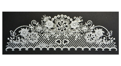 Global Sugar Art Fishnet Silicone Lace Mat by Chef Alan Tetreault Cake Lace  Mats & Molds