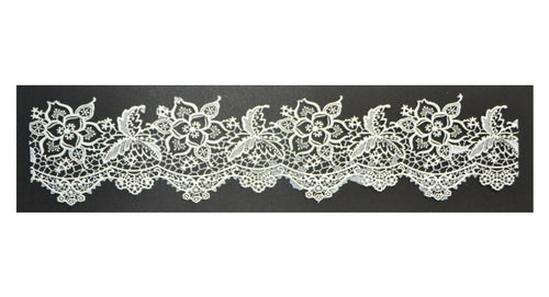 1 x Simply Heaven Edible Ready Made Cake Lace made from mat 77 *