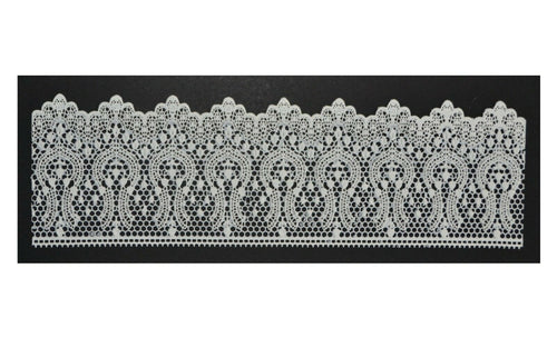 1 x Simply Heaven Edible Ready Made Cake Lace made from mat 75 *