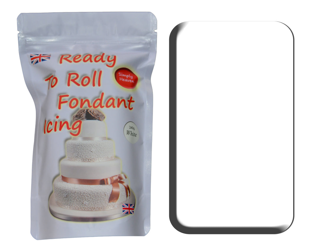 Simply Heaven 240g Regal rollable Fondant Sugarpaste Icing (Gluten free)