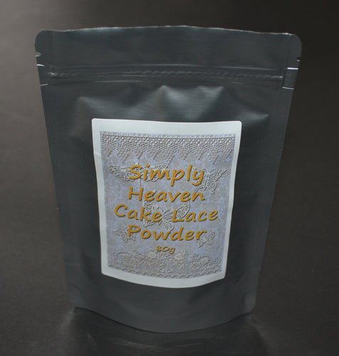 Simplyheaven Sugar Cake Lace Mix 900g powder just add water makes over 2kg paste